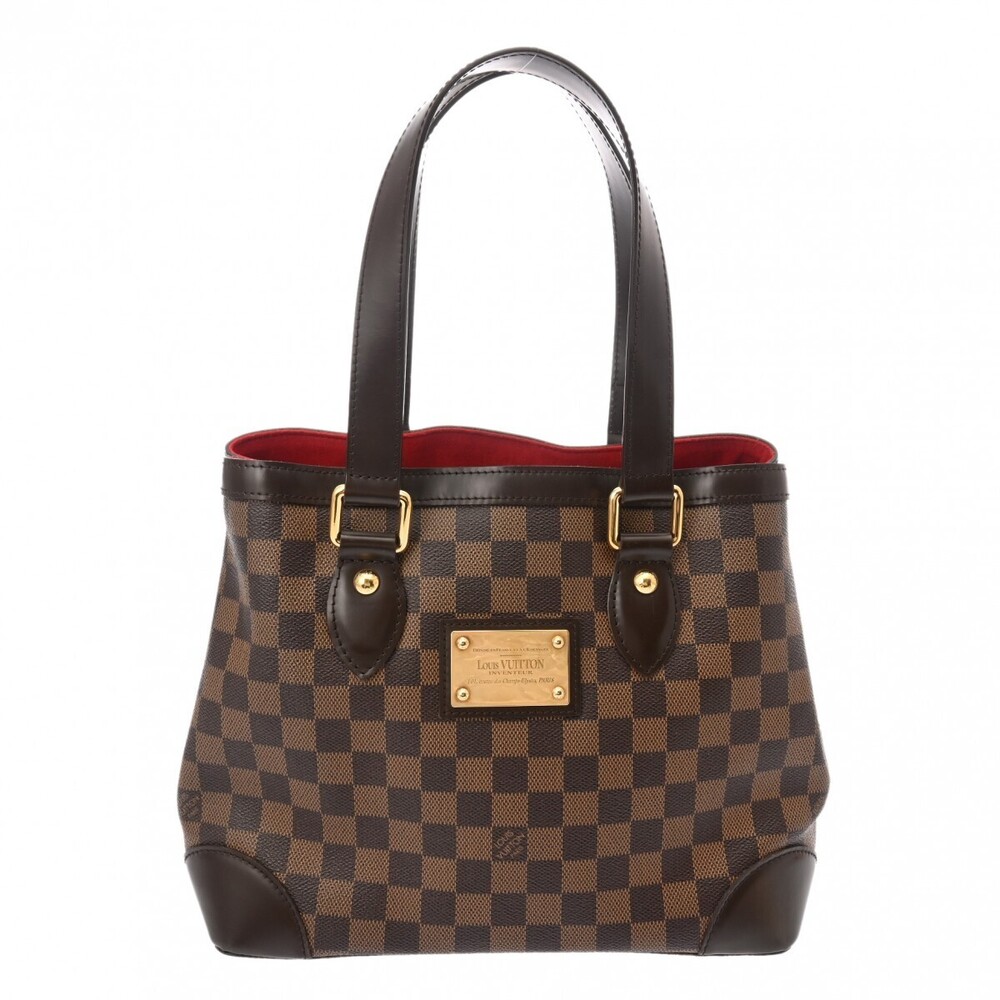 Louis Vuitton Hampstead Handbag Canvas Brown Damier - Picture 2 of 11